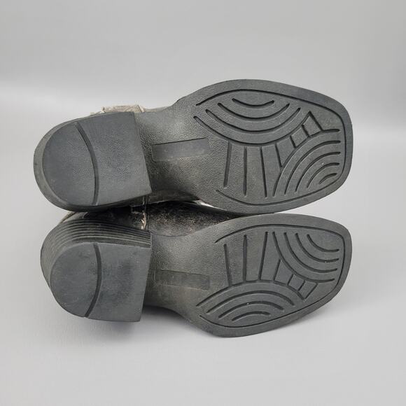 Smoky Mountain Redwood Boot Distressed Leather Kids Cowboy Harness Size 10.5 - Picture 9 of 10